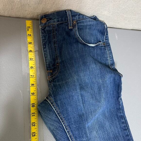 Kimes Ranch Mens Jeans Size 32 x 34 Roger Cowboy Western Straight Leg Med Wash - Picture 6 of 8